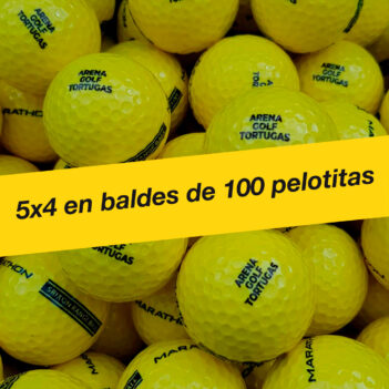 5x4 en baldes de 100